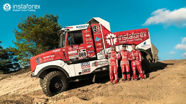 InstaForex Loprais Team - Dakar oldidan tebranish